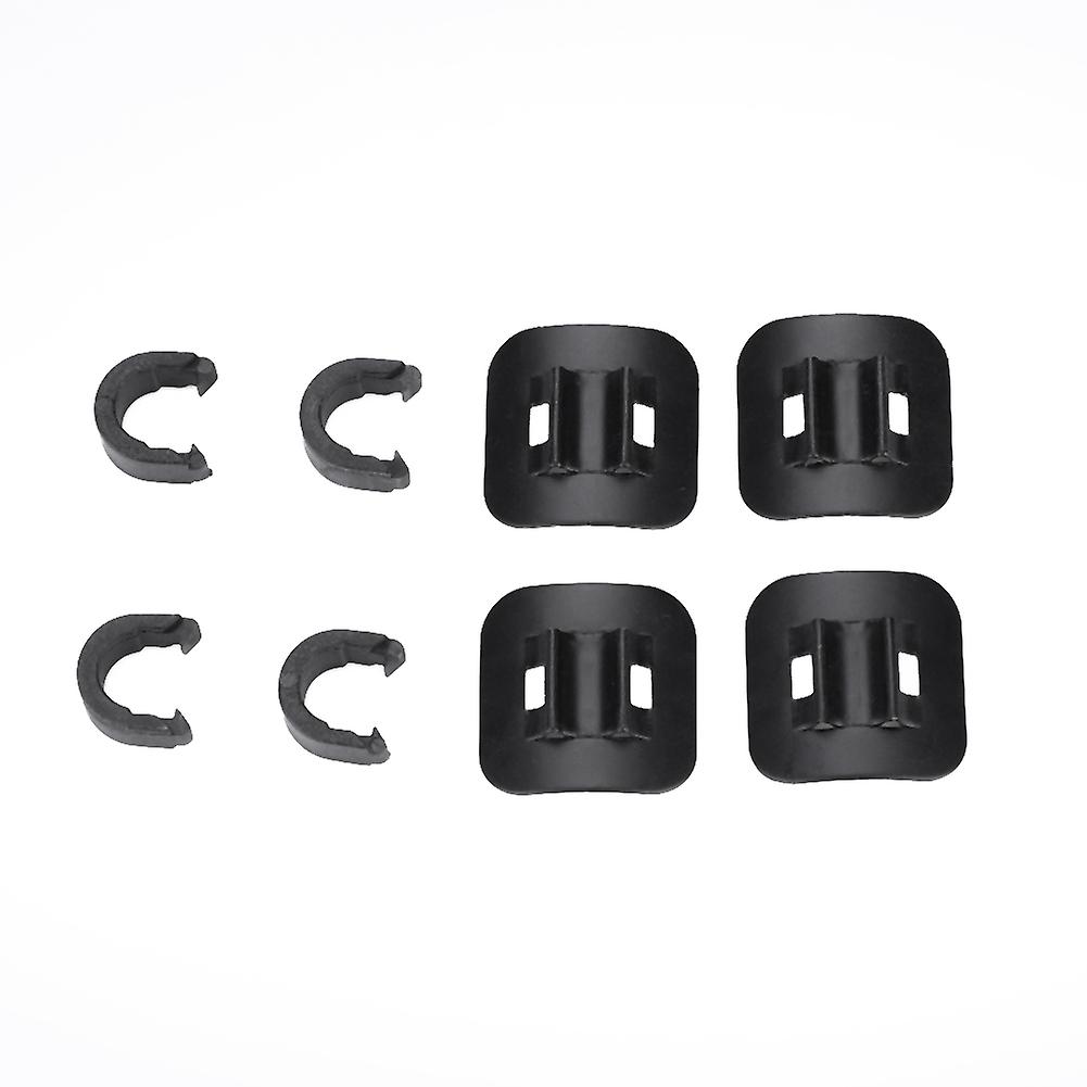 Brake cable guide for mountain bike, 4PCS shifter adapter with C buckle