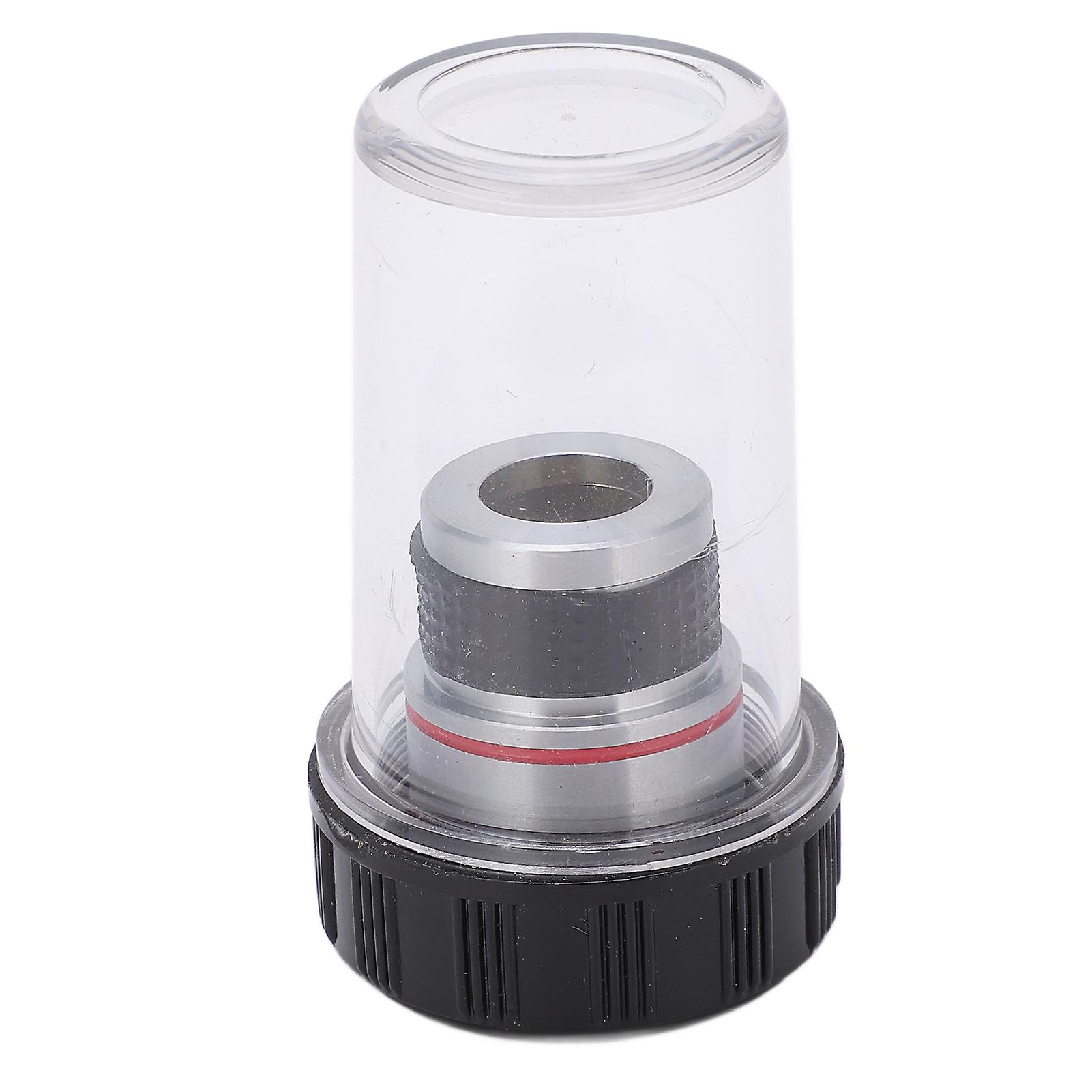 Objectif Rankomupour microscope biologique Objectif achromatique, objectif de microscope biologique à filetage de 20 mm, grossissement standard 4/0,10