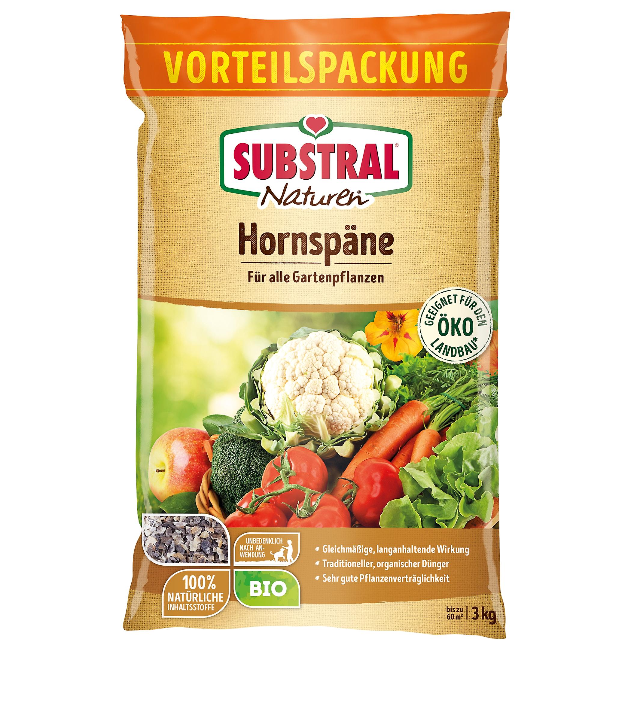 SUBSTRAL® ナチュレン® ホーン シェービング オーガニック, 3 kg