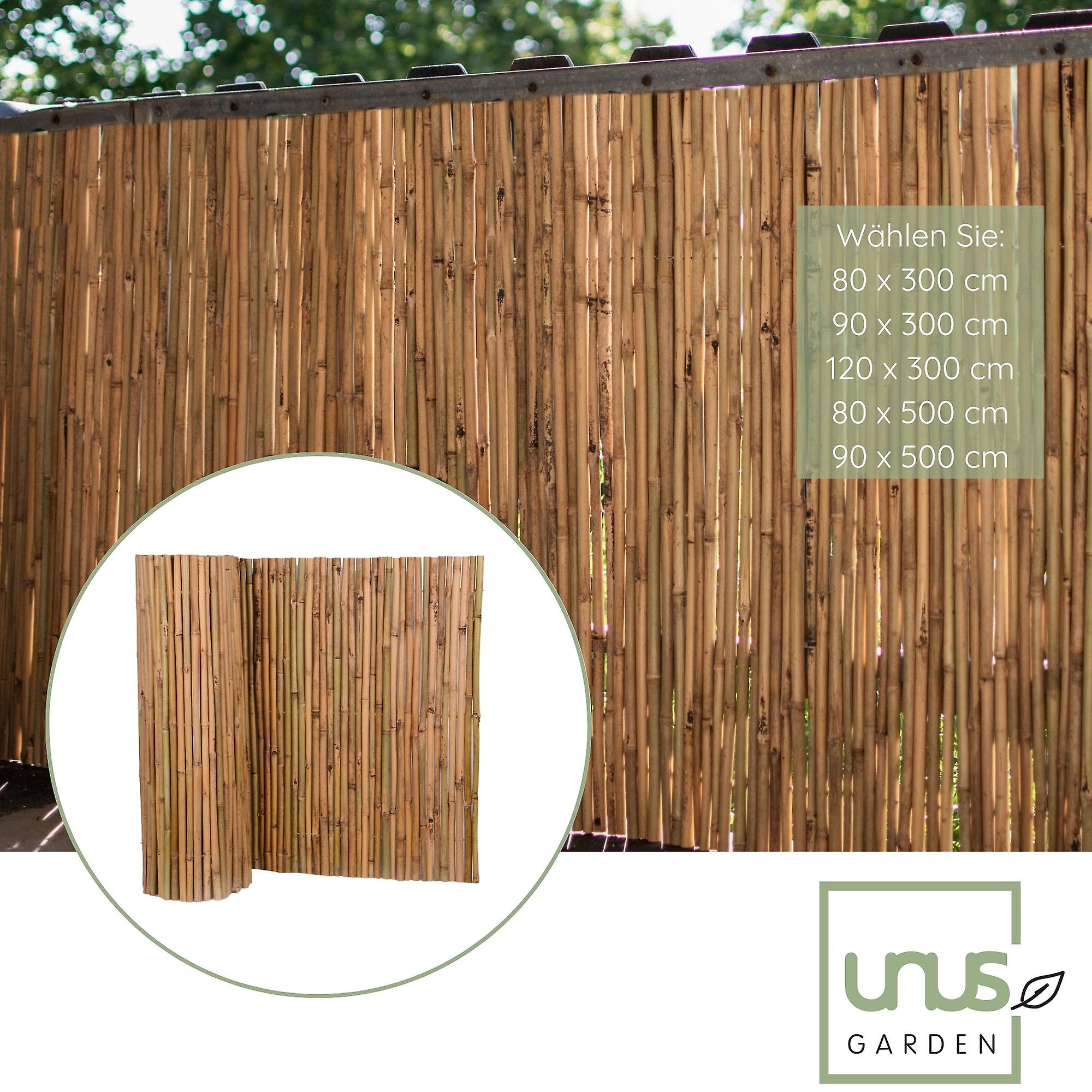 UNUS Sichtschutzmatte Bambus Sichtschutz Gartenzaun Windschutz | Fruugo DE