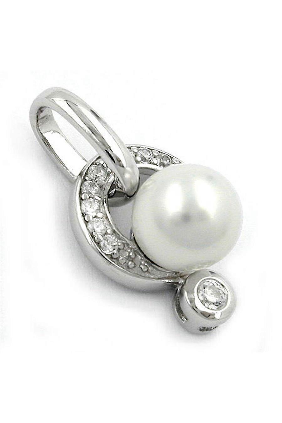 Pendant Pearl & Cz Silver 925 - Gl93155
