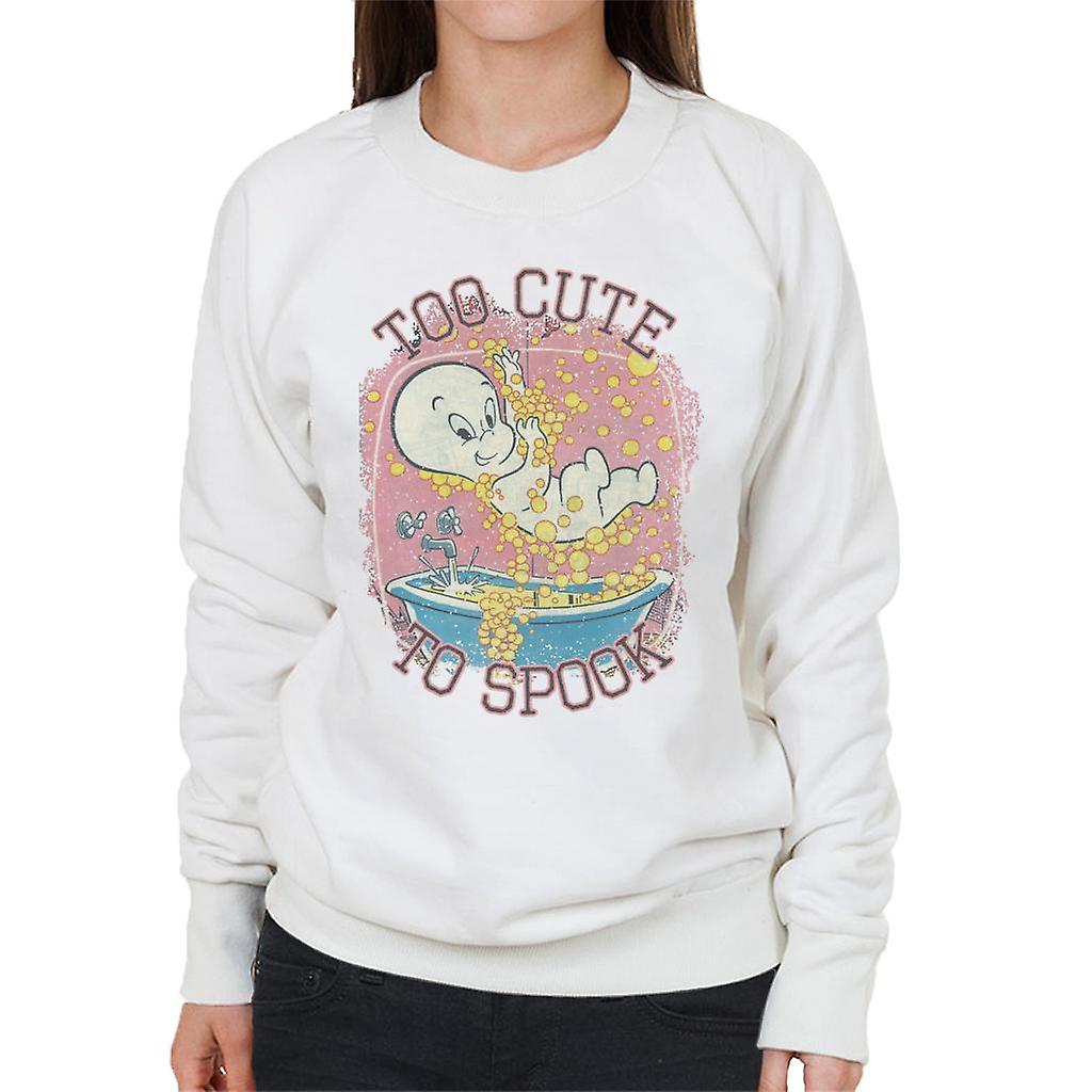 Casper The Friendly Ghost Too Cute To Spook Women's Sweatshirt