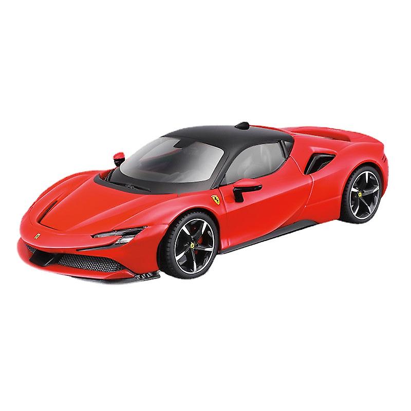 Car Model Toy Gift For Kids Cool Stylish Sf90 Model 488 Alloy Simulation