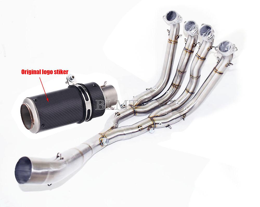 For BMW S1000RR S1000R 2010 to 2018 Motorcycle sc Exhaust Full Systems Muffler Pit bike Front Pipe S1000R 2015 - 2018