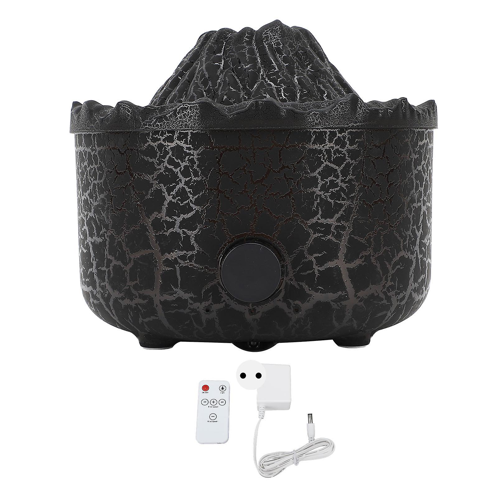 Humidifier Dual Colors Quiet Remote Control Flame Diffuser Essential Oil Diffuser Aromatherapy Machine 560ml 100240V