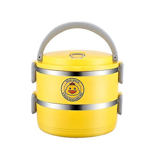 Bra matbehållare bär förtjockad förseglad