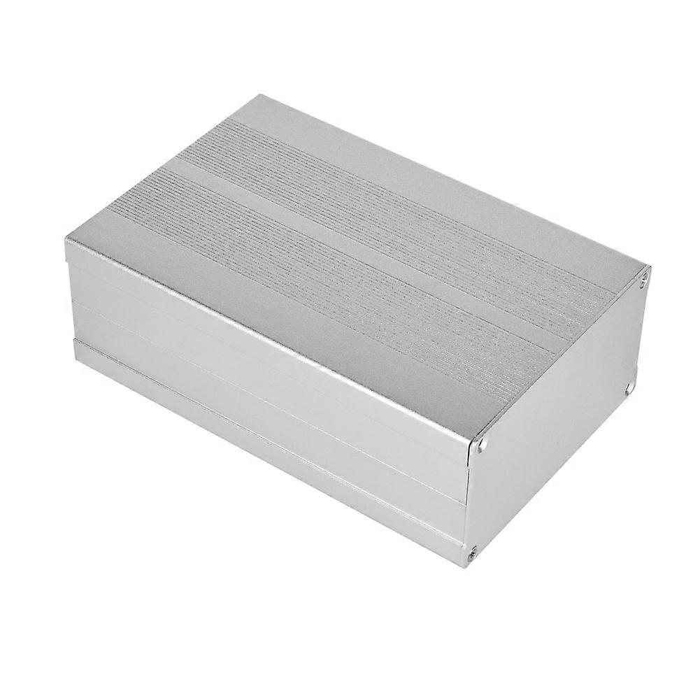 Electronic Project Sand Silver Case Aluminum Alloy for Printed Circuit Board 55x106x160mm