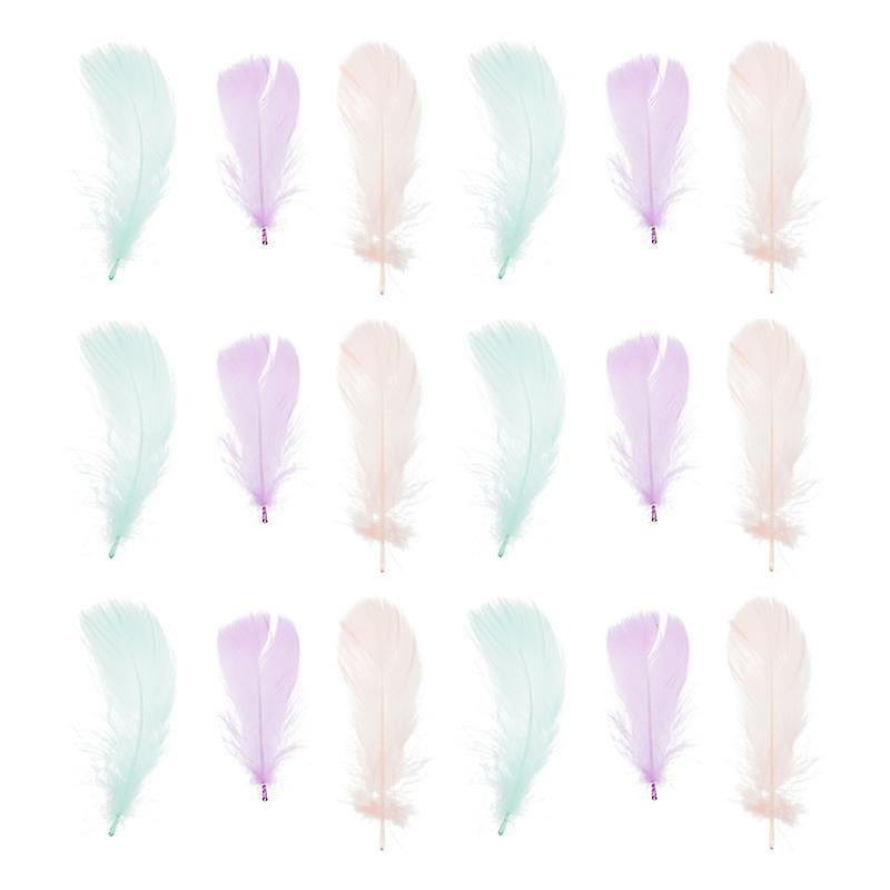 200pcs Kleidung Federn