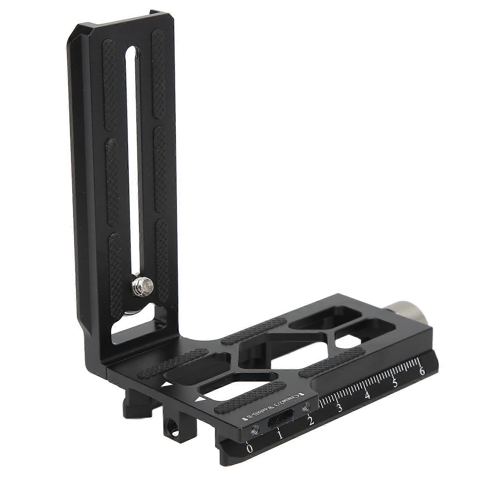 L Bracket Camera Vertical Quick Release Plate with 1/4in Screw Hole Arca Port for Zhiyun Weebill S for Crane 2/3 Stabilizer