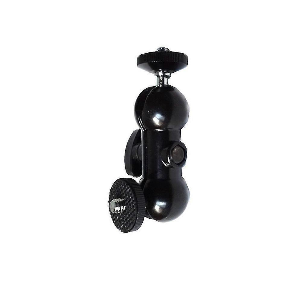 Thread Double Balls Head Clamp Magic Arm Holder for DELR Camera LCD Monitor