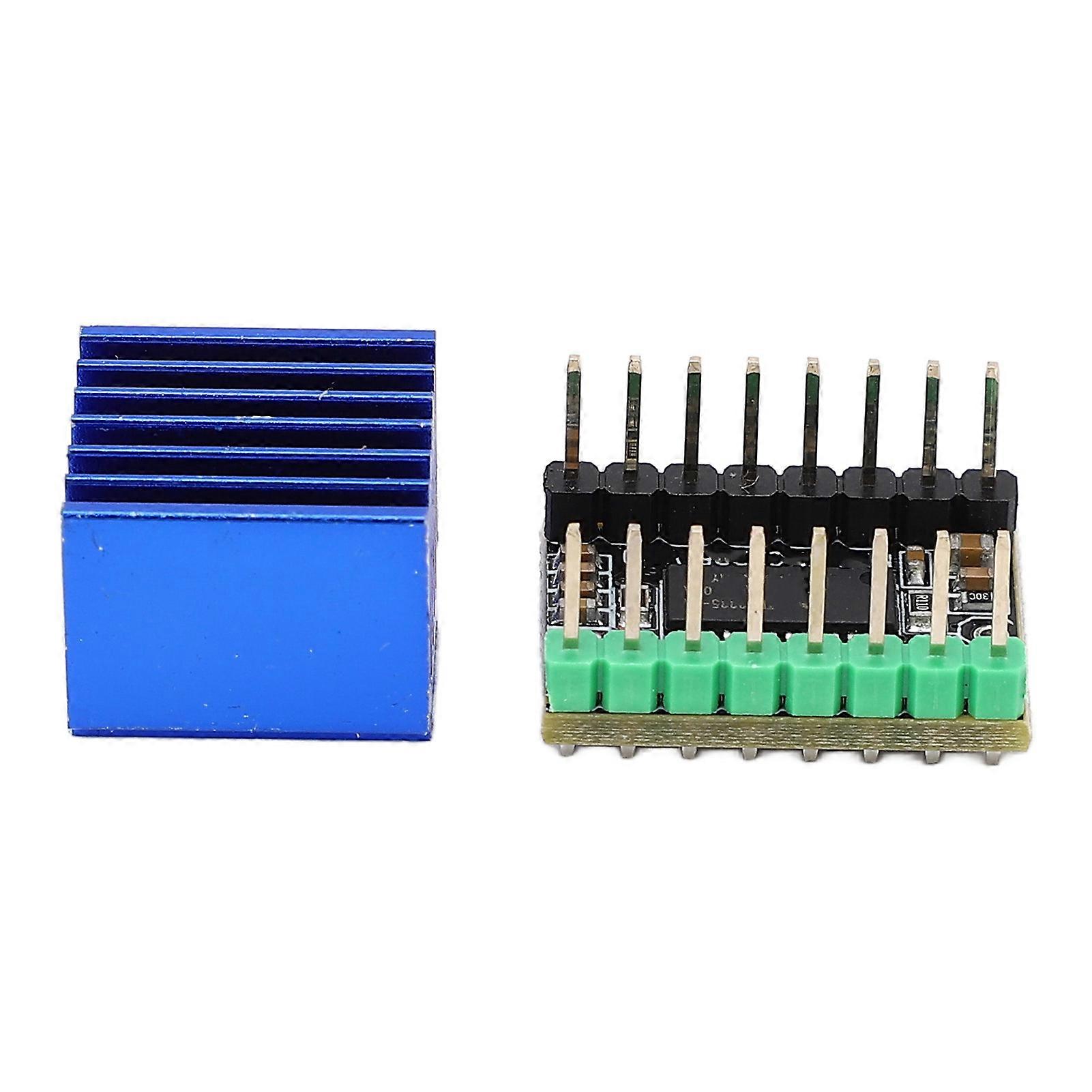 Tmc2225 Mks Stepper Motor Driver Board With Heat Sink Mute Motor Driver Module For 3d Printer