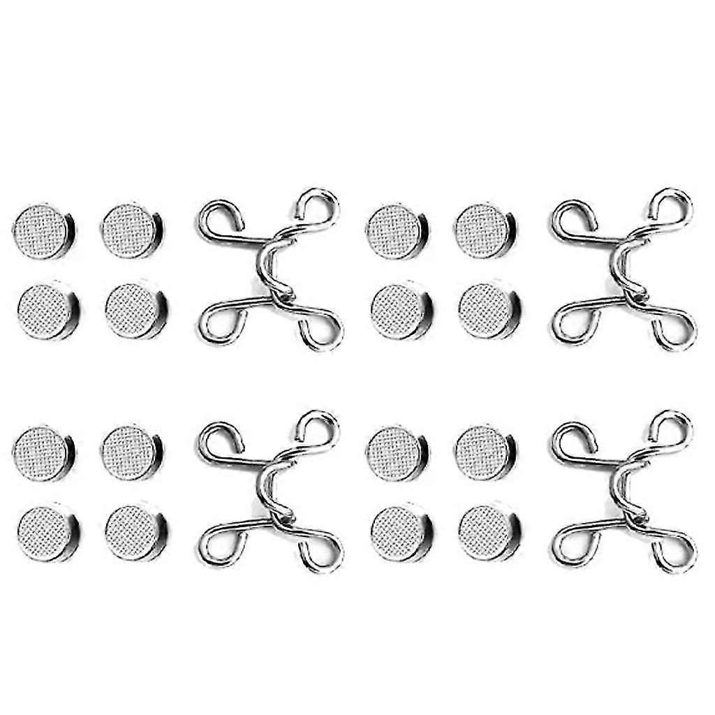 4 Sets Adjustable Waist Buckle Extender Widely Used Replacement Jean Buttons