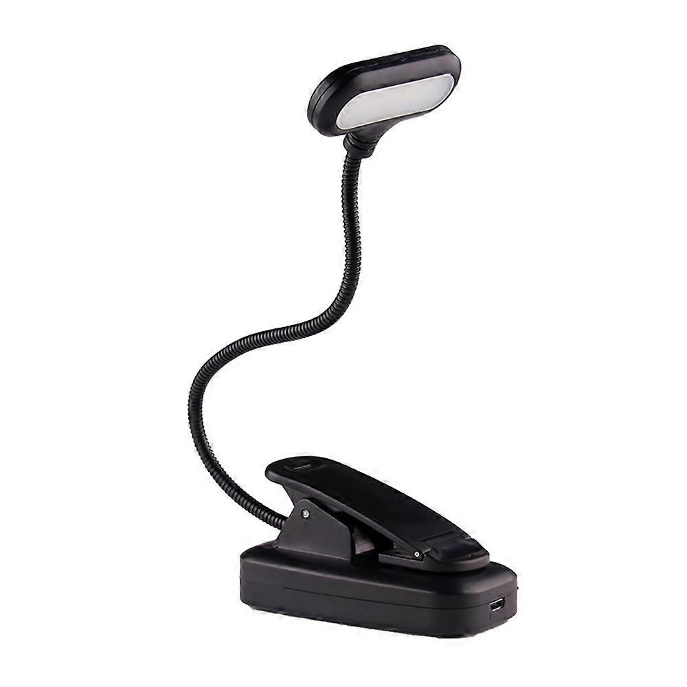 Reading Light,Flexible Rechargeable USB Clamp Light