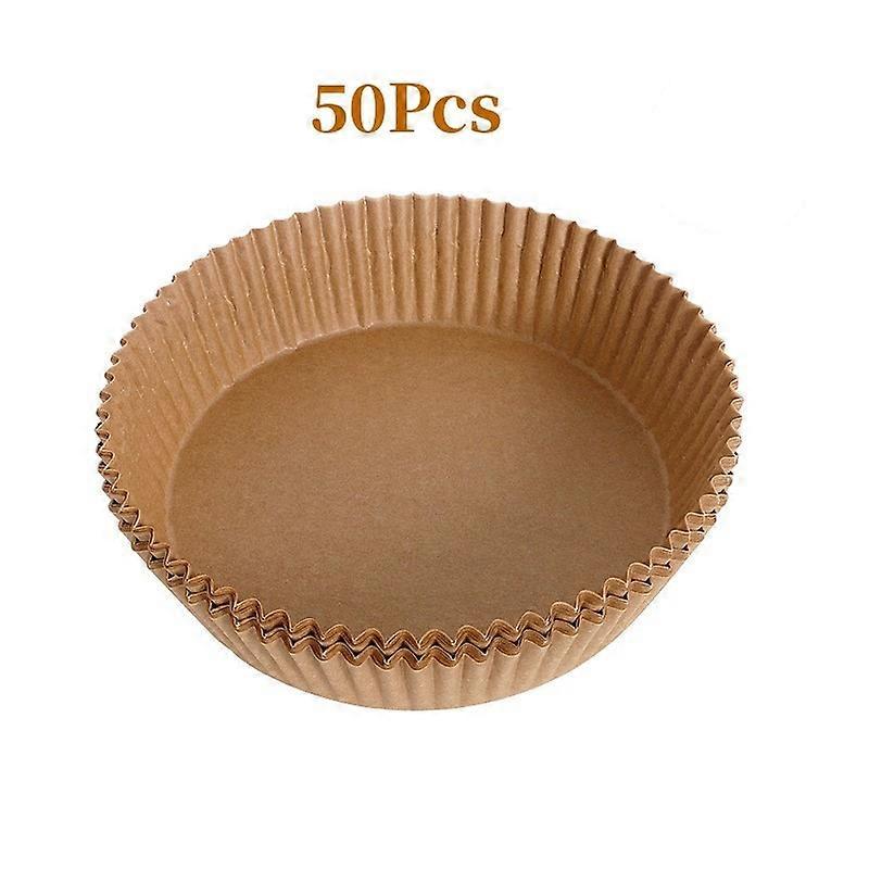 50/100pcs Non-Stick Air Fryer Disposable Paper Liners - Easy Food Release, Healthy Baking, Roasting, and Microwave Cooking - Kitchen Essentials for Ea