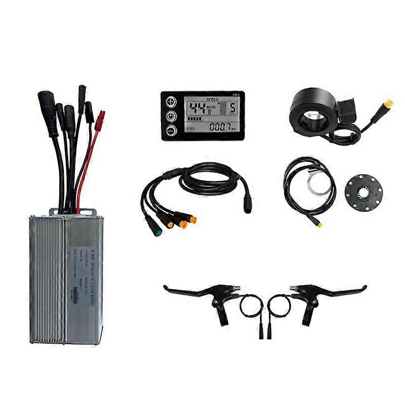 36v 48v 1000w E-bike Controller E-bike Controller avec S866 Display E-bike Light Display