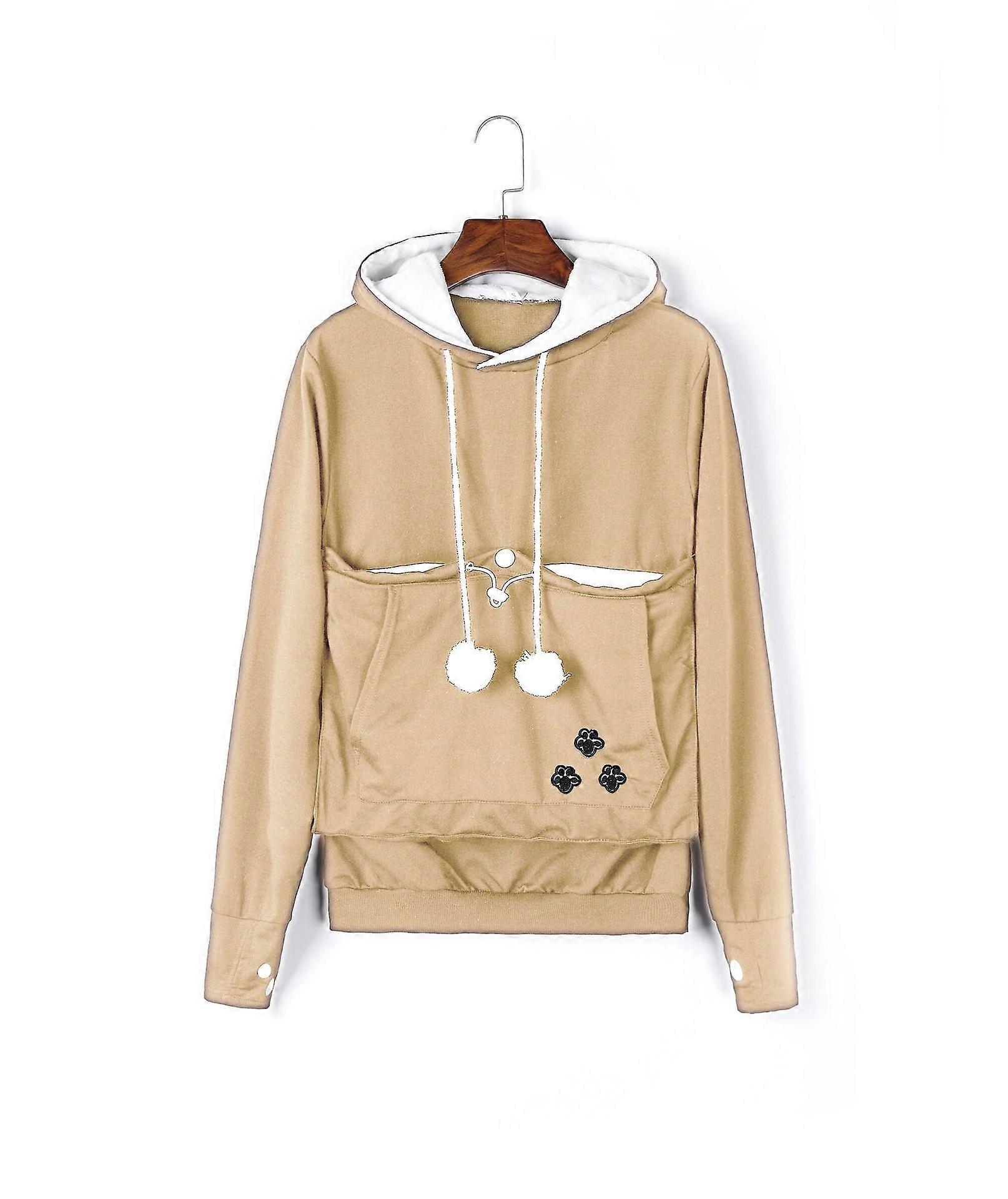 Women's Sweatshirt With A Hood And Pockets With Cat Ears