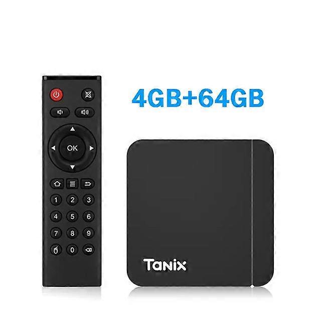 Original Tanix W2 Android 11 Amlogic S905w2 Quad Core Bt 2.4g&5g Dual Wifi 4k Hd Set Top Box 4g/64g Pk Tx3 Tv Box