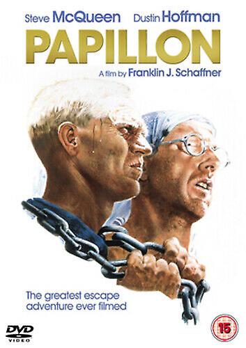 Papillon DVD (2010) Steve McQueen Schaffner (DIR) cert 15 - Region 2