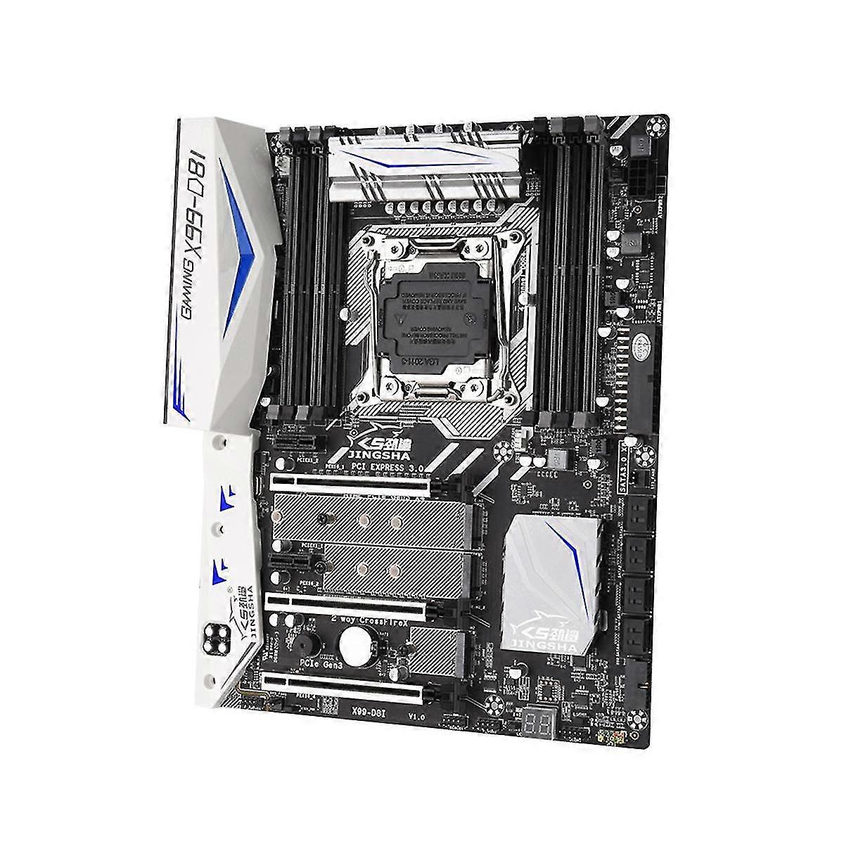 Jingsha X99-d8i Oyun Anakart Ddr4 Bellek Lga2011-3 V3v4 Dört Kanal X99 Çip Desteği Sup