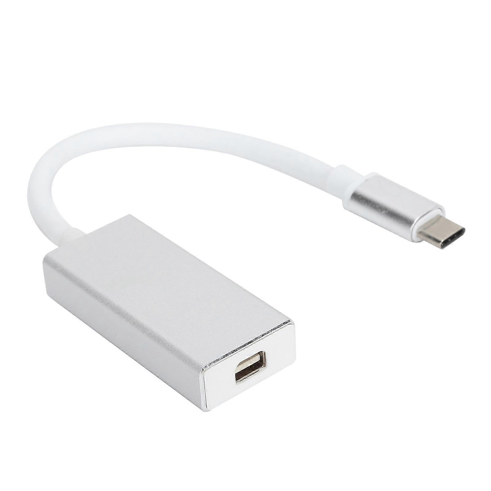 USB 3.1 Type C to Mini DP Adapter 4K Mini Display Port for Dell Monitor Lenovo T470