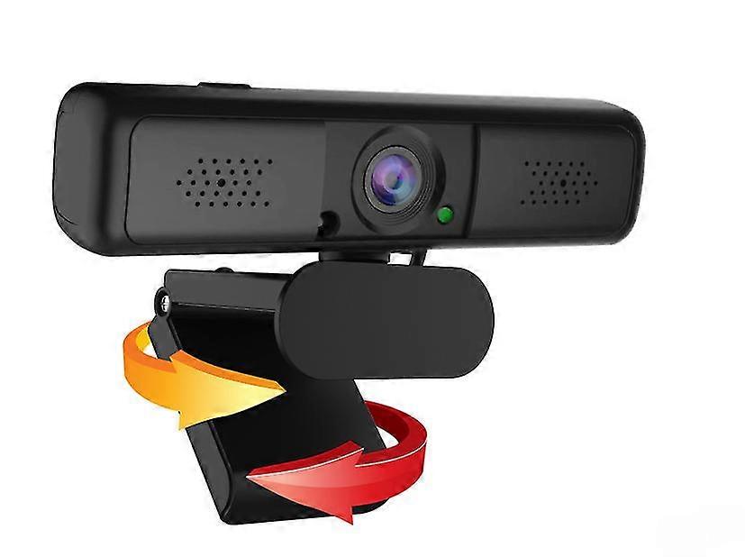 Chronus Webcam with Microphone for Desktop, Webcam 2K, Web Camera for Computers, USB Webcam Compatible with PC/Desktop/Laptop/Mac, Computer Webcam Plu