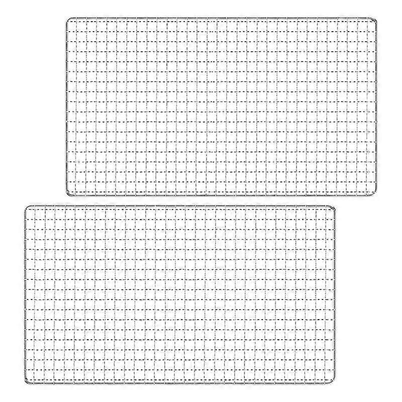 27*25cm Nonstick Wire Cookie Cooling Rack for Baking Oven Safe BBQ Cooling Net