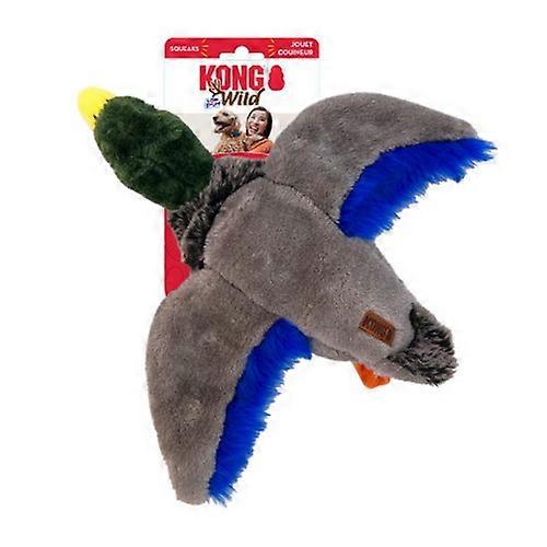 Rogz Wild Low Stuff Creatures 狗玩具绿头鸭,1 支/中号