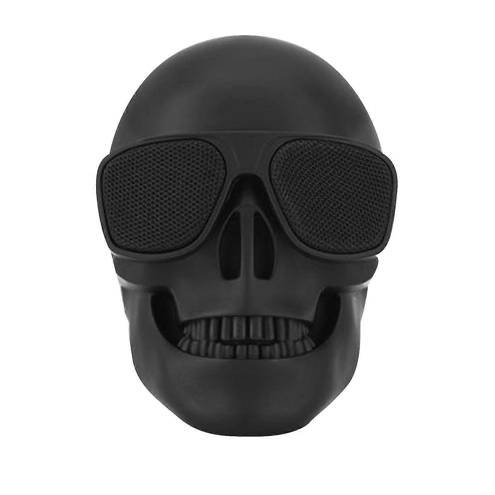 Portable Skeleton Skull Bluetooth Wireless Speaker 15w Bt4.0 Fm Radio Halloween Wireless Speaker