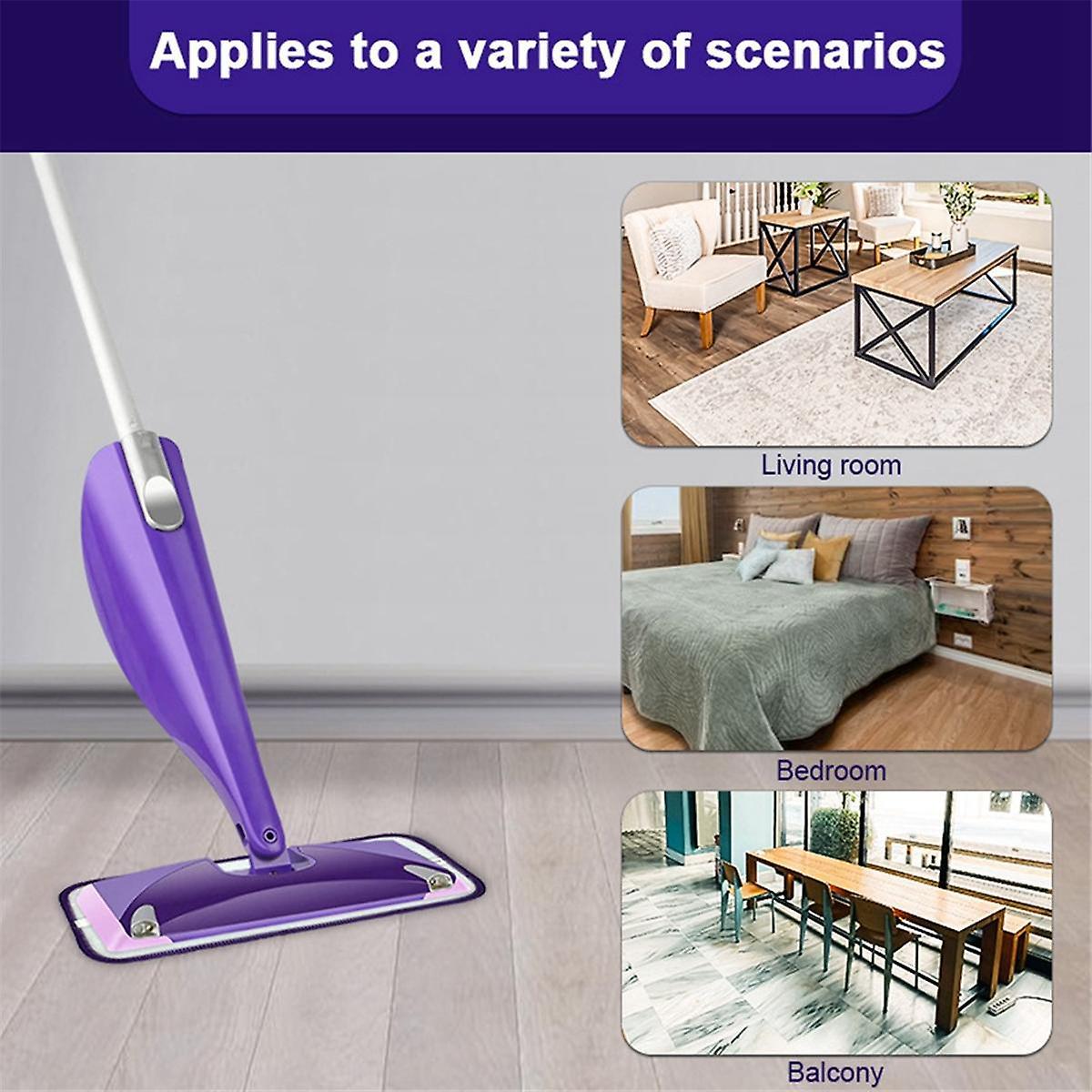 For 12 Inches WetJet Mop Reusable Mop Pads Refills Microfiber Mop Refill Pads Wet Dry Mop Replaceme