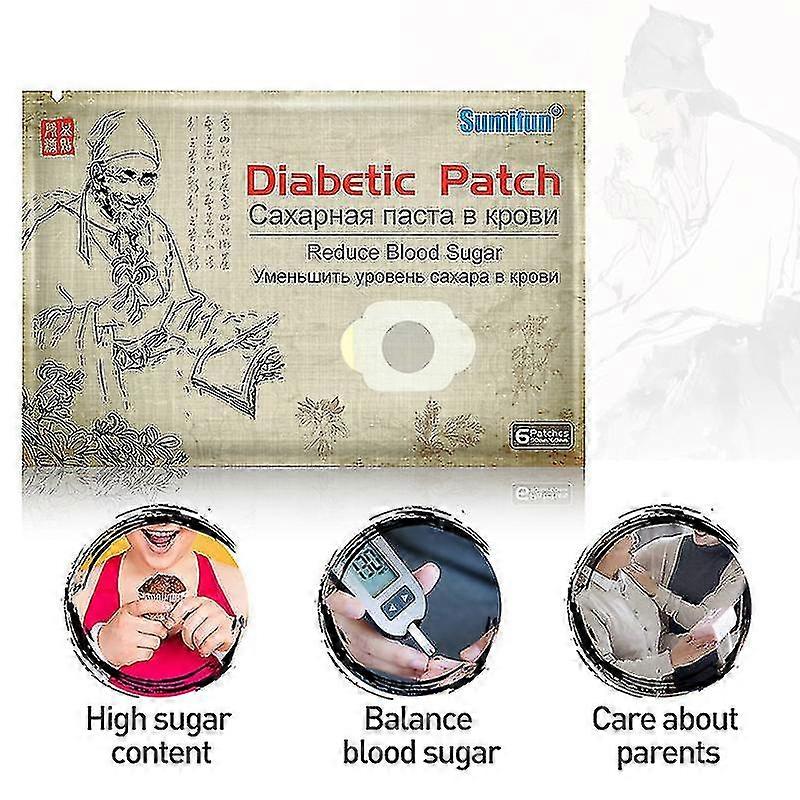 Patchs Diabète - Lot De 30 Pièces (5 Sachets) Pour Stabiliser La Glycémie, Neuf