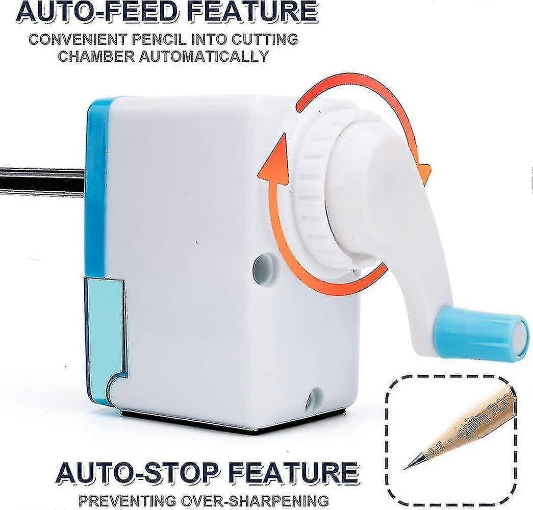 Manual Sharpener, Pencil Sharpener For Kids, Pencil Sharpener For Colored Pencils Pencil Sharpener H