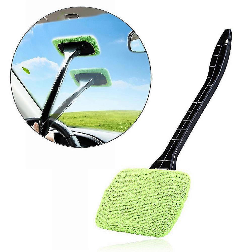 Window Car Windshield Cleaning Tool Microfiber Cloth Cloth Stick