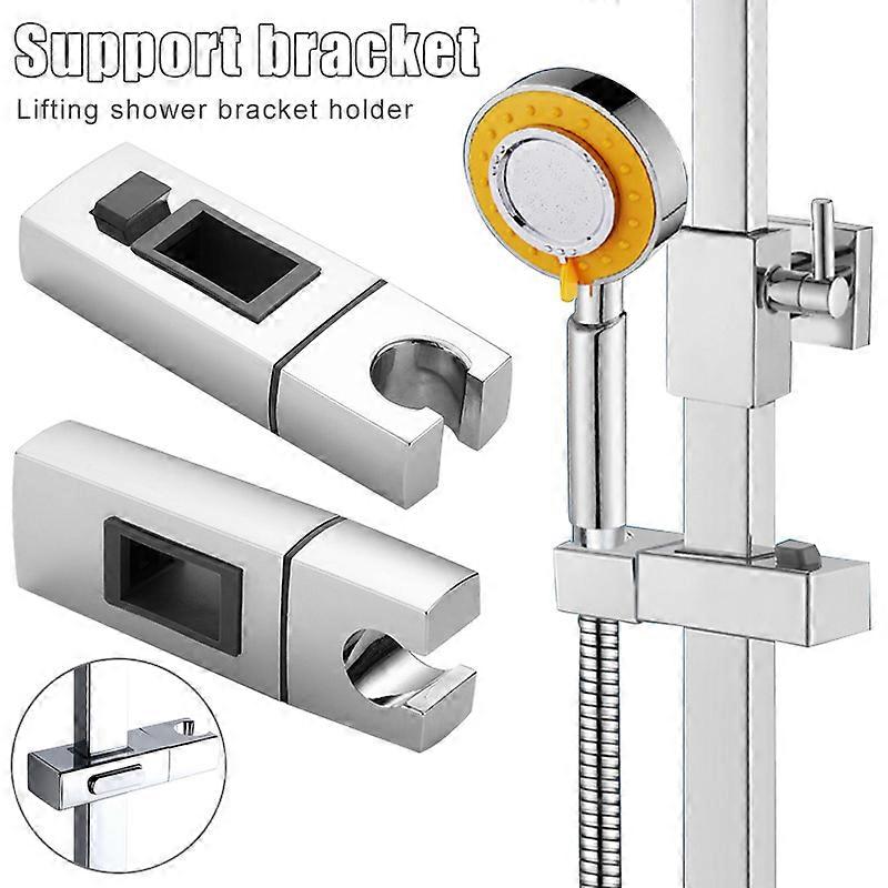 Shower Head Holder Bracket Rack Adjustable Accessories for Bathroom Slide Bar