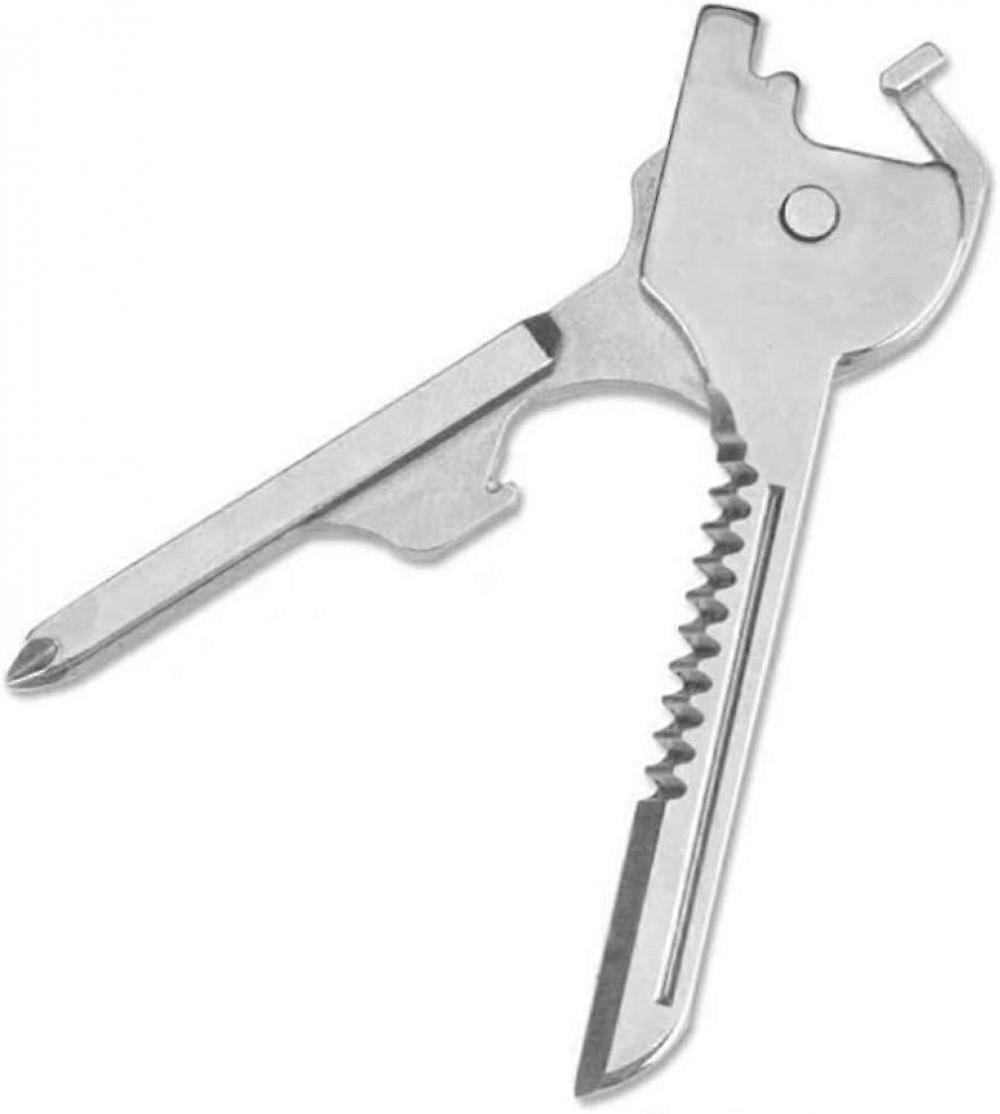Key Multi-Tool, Screwdriver, Knife, Saw, Bottle Opener,Versatile Tool, For Keychains, Mini Knife, Convenient Tool