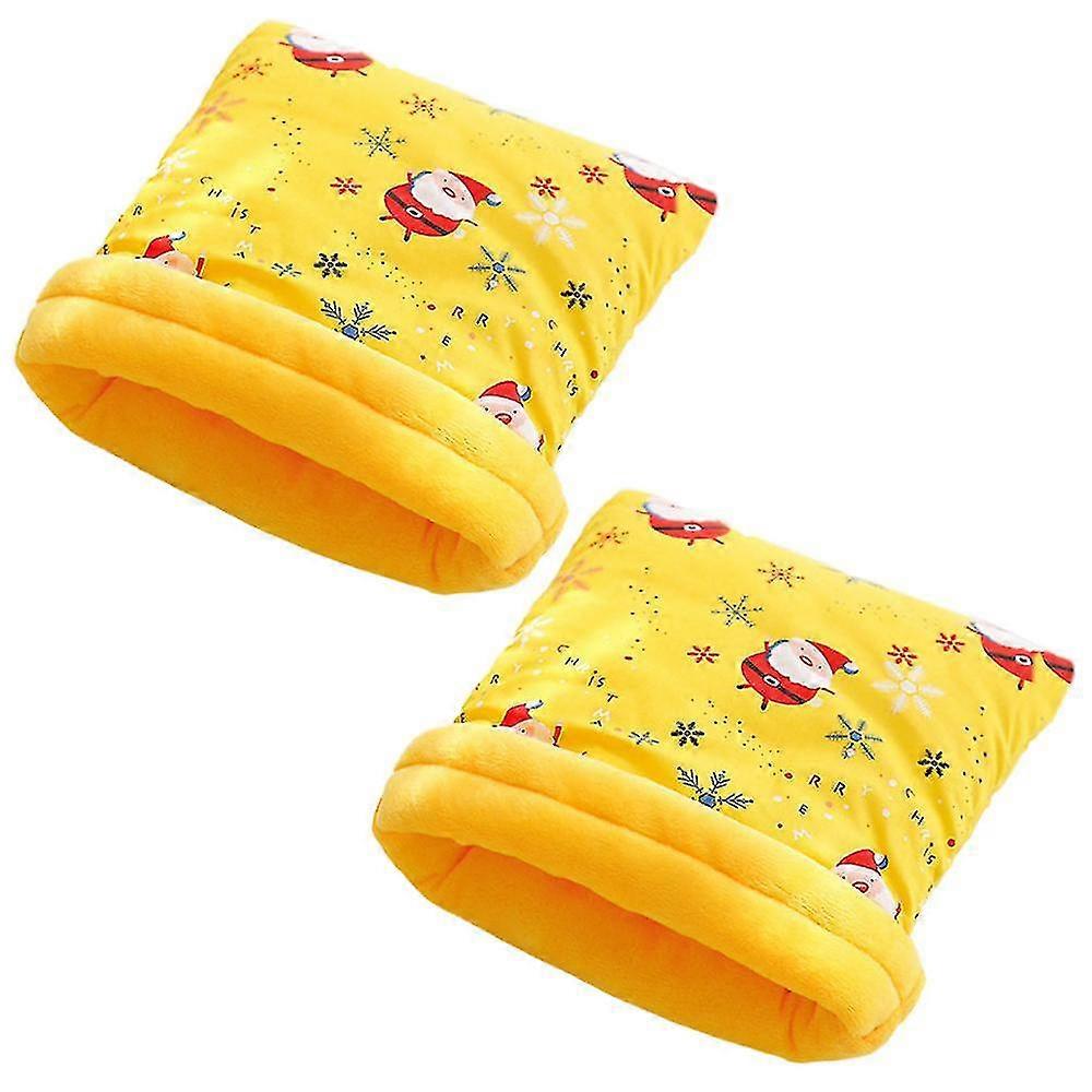 Plush Small Pet Nest Snuggle Sack Hideout Pouch For Hedgehog Guinea Pig Squirrel Small Animals