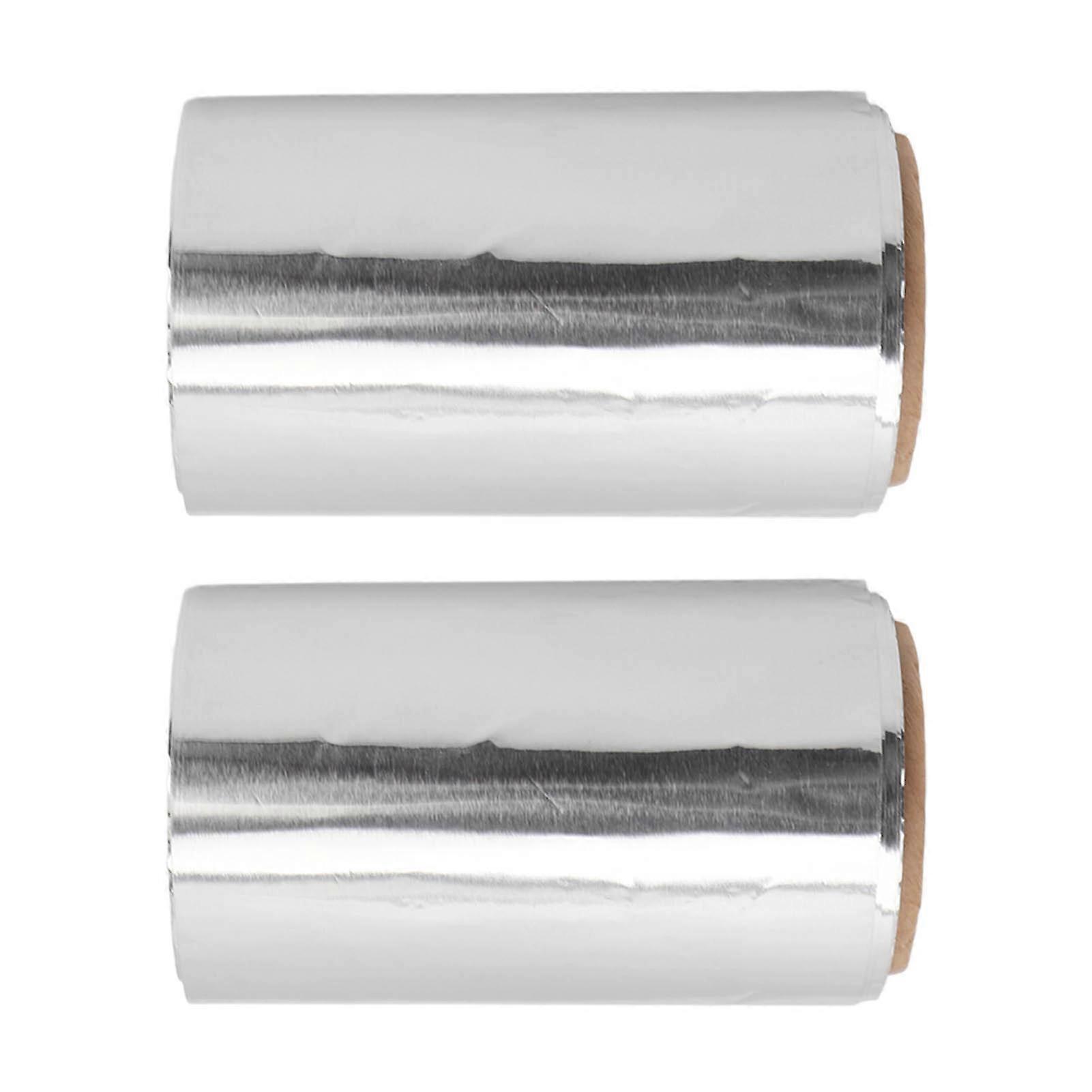 2boxes Nail Foil Wraps Sawtooth Opening Convenient Paper Outlet Thickened Design Manicure Removal Foil for Salon