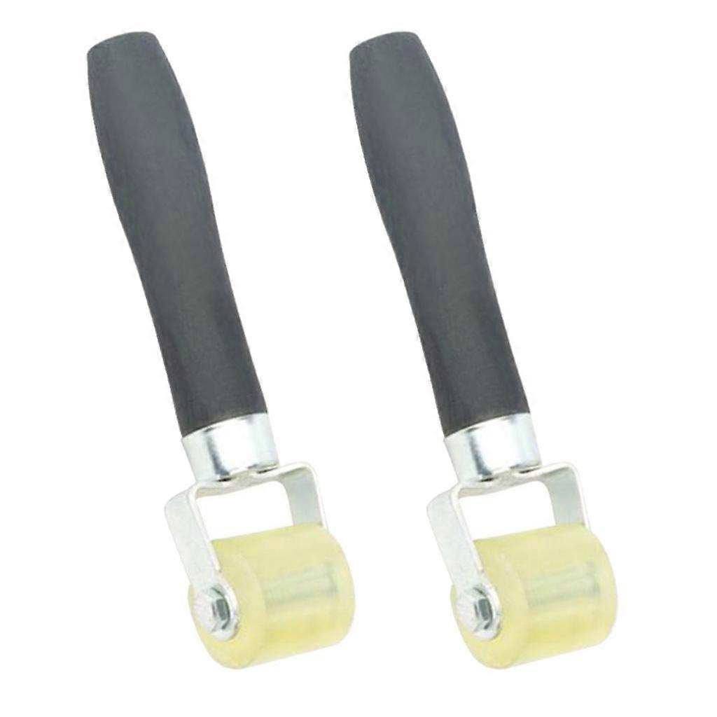 2pcs Car Audio Sound Deadening Application Rolling Wheel Seam Roller Tools