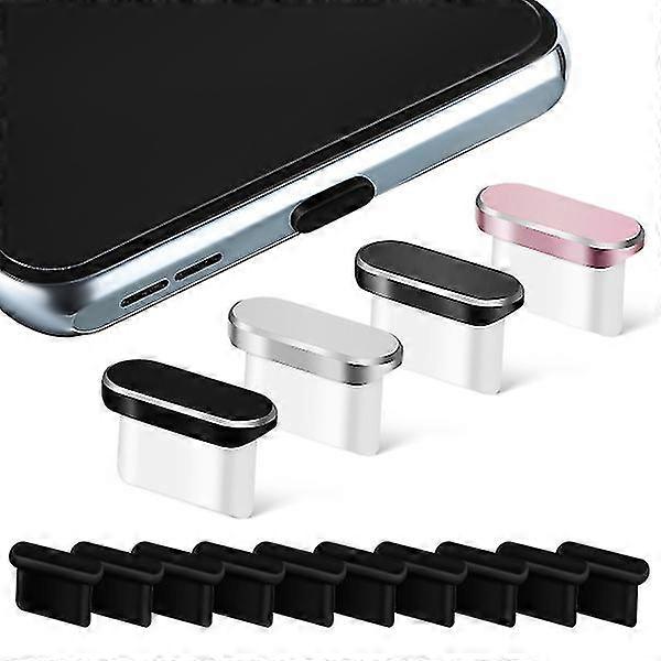 14 Pcs Usb C Dust Plugs Type C Dust Covers Phone Port Caps Protectors Compatible With Most Type C Cell Phones