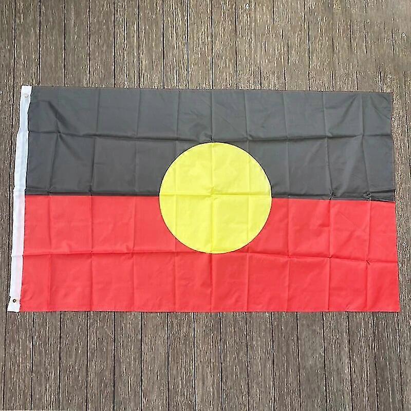 90x150cmcustom  Flag  Australian Aboriginal Flag Outdoor Polyester Flag