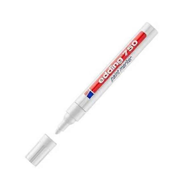 Marqueur craie liquide - blanc - 1 feutre craie liquide - pointe ronde 2-3 mm - feutre craie effacable pour crire sur les vitres,le verre - feutre cra