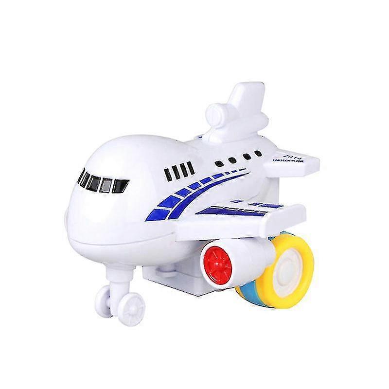 1pc Airplane Model Toy, Early Educational Vehicle, Random Color