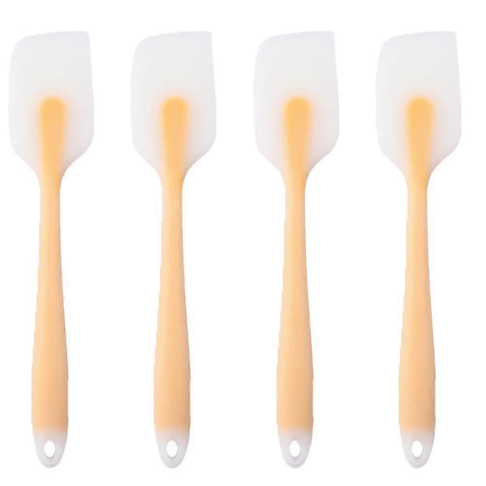 Silikonspatel 4er-Set, hitzebeständig, flexibel, Küchenbesteck in FDA-Qualität
