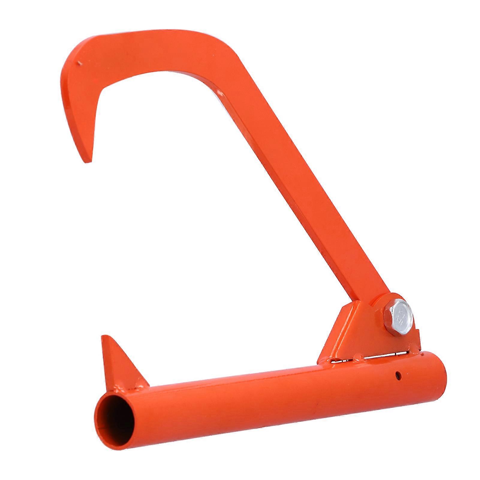 Log Lifter High-Strength Carbon Steel Outside Coating Strong Support Shrill Hook Tools