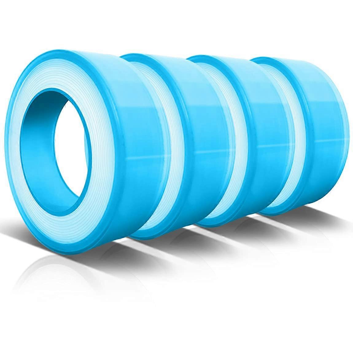 Thicker and Higher Density Teflon Tape for Plumbing - 4 Rolls