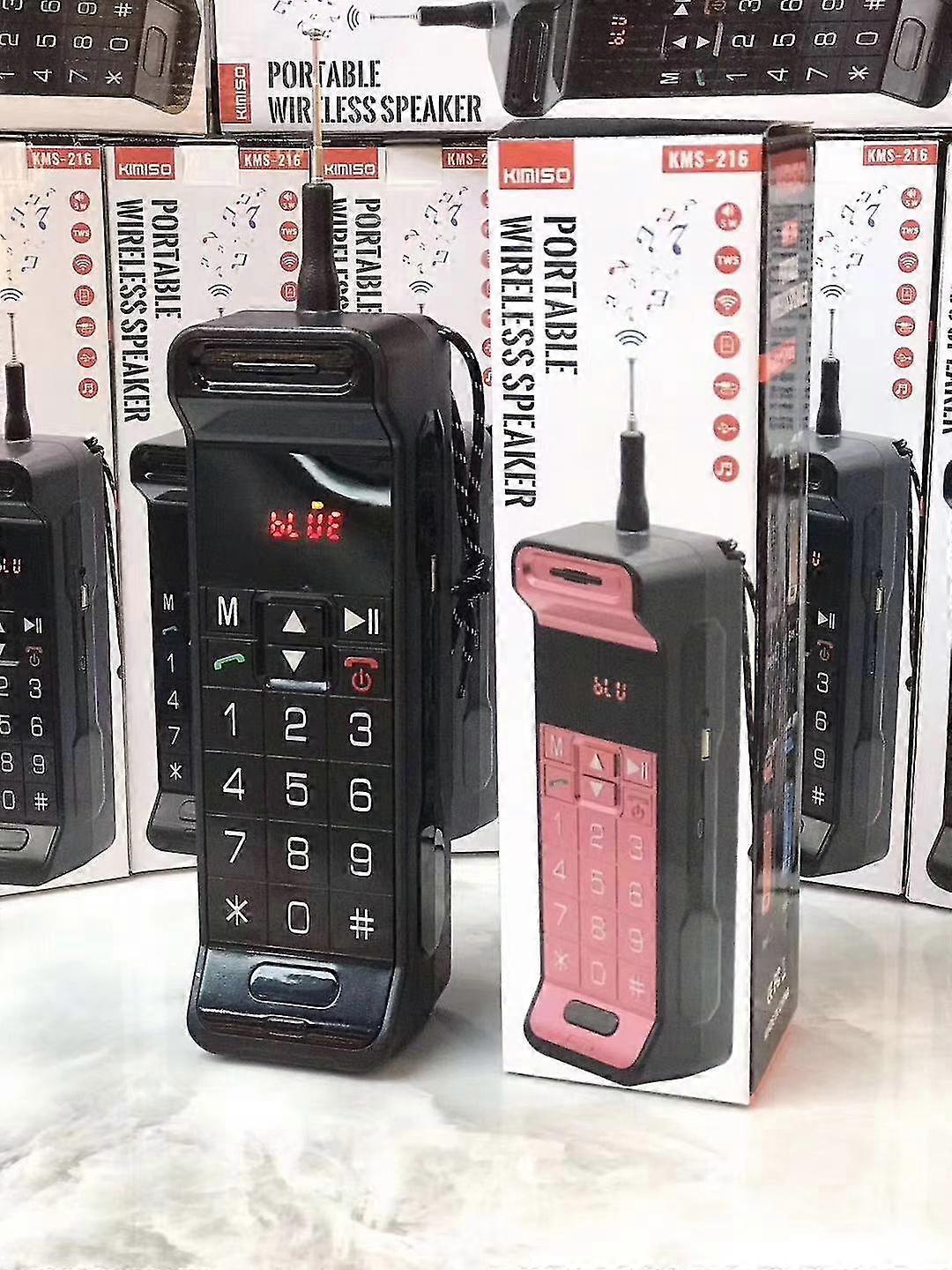 ビッグブラザー Bluetoothスピーカークリエイティブパーソナリティギフトポータブル屋外ラジオアンテナ付き