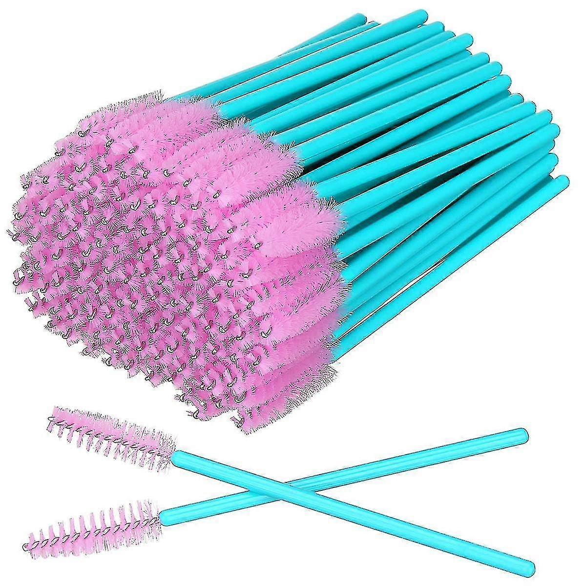 100 Pack Eyelash Bru Eyelash Brush Wands Applicator Makeup