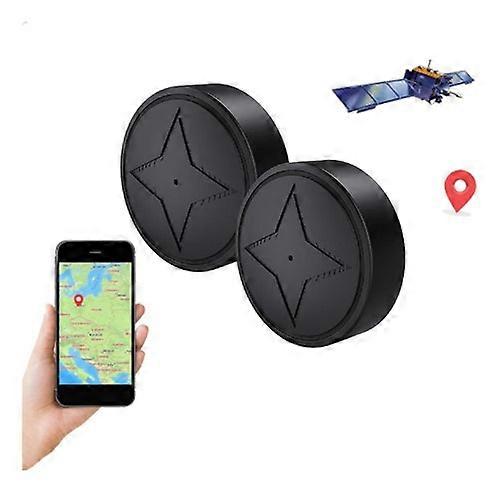 Mini 2-delt stærk Intellige Sort Bil GPS Locator