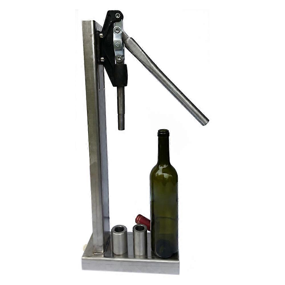 Manual Bottle Corking Machine Home Brew Wine Bottle Cap Pressing Machine 4 POM heads