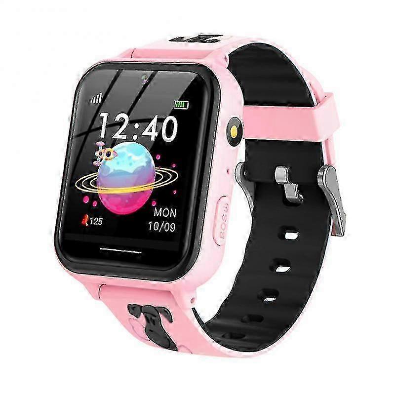 Kids Watches Call Kids Smart Watch For Children Sos Waterproof Smartwatch Clock Sim Card Location