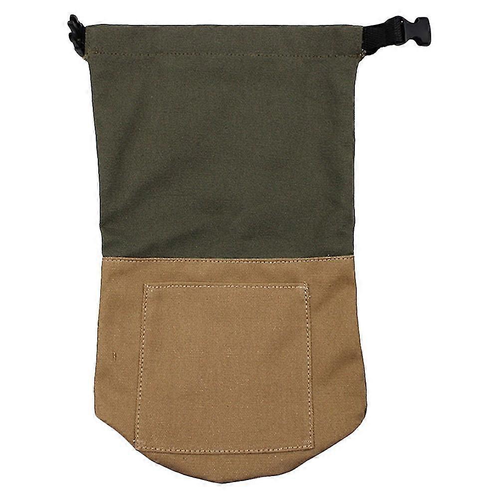 Retro Style Kerosene Lamp Storage Bag Portable Camping Lamp Bag Canvas Lamp Bag-FCY